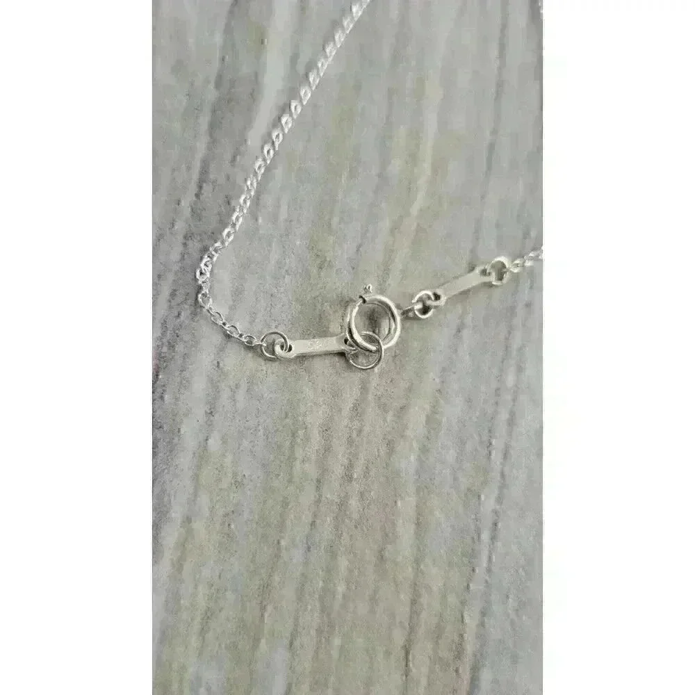 Tiffany & Co Sterling Silver Elsa Peretti Round Pendant Necklace 24mm - Picture 7 of 11